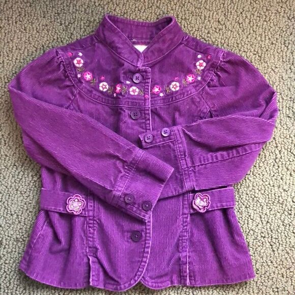 Gymboree Purple Corduroy Jacket - Picture 1 of 6